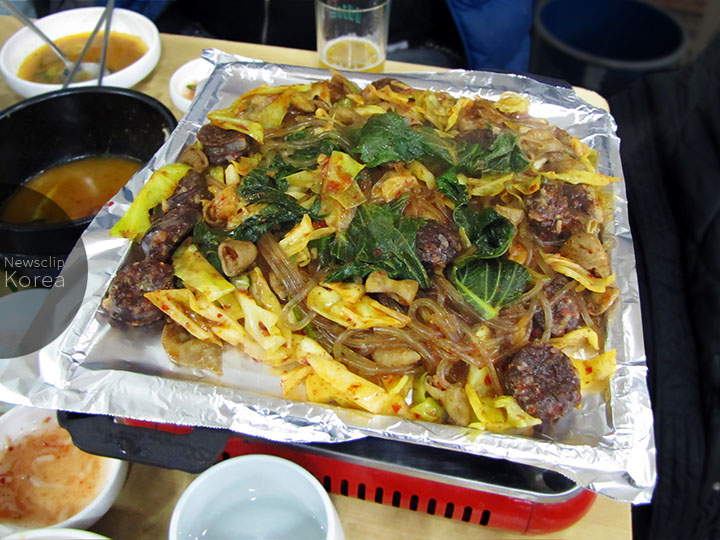 スンデ炒め 순대볶음